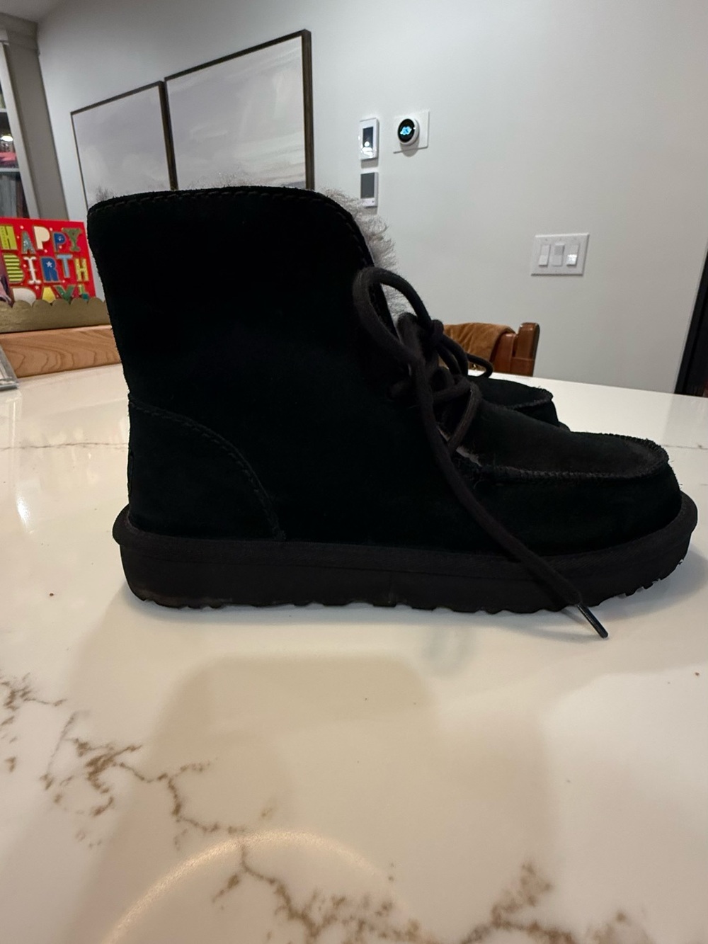 UGG Women’s Daria Boot In Black - Worn Twice!! Size 9